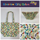 Large Tote Bag - Rosella Large Tote Bag - Rosella